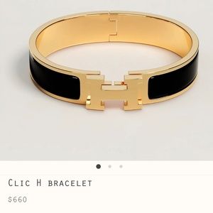 Hermes Clic H bracelet